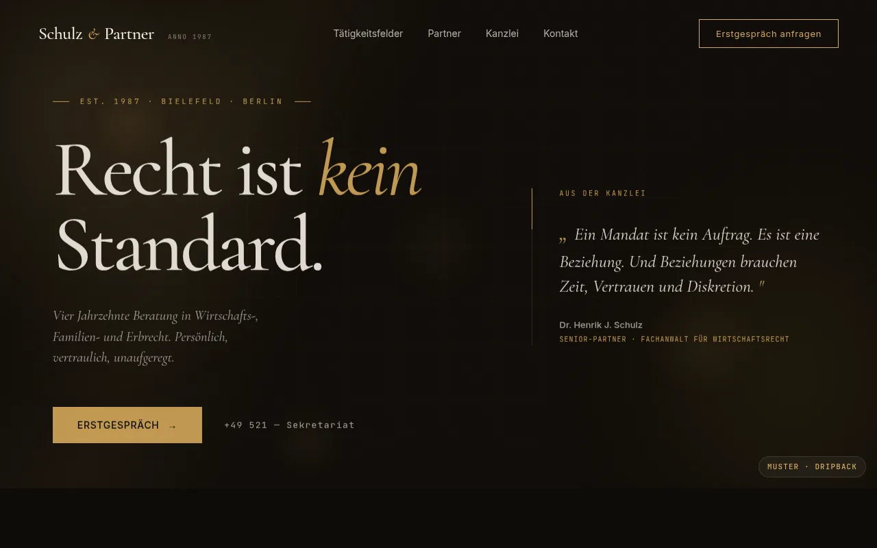Anwalt-Heritage Mockup-Vorschau