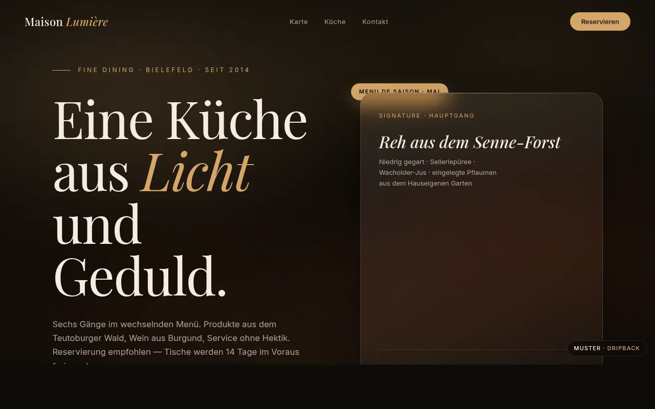 Restaurant Glass Mockup-Vorschau