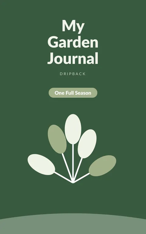 Cover: Garden Journal