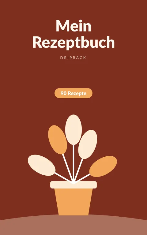 Cover: Rezeptbuch zum Selbstschreiben